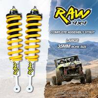 RAW 4X4 40mm Lift Nitro Linear Rate Complete Struts for Foton Tunland 2012 on