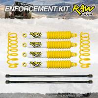 Raw Nitro Max Shocks Torsion Bar Coil for LANDCRUISER HDJ 100 50mm Lift Kit