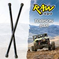 Pair Front RAW 4x4 Rate Increased Torsion Bars for Nissan Pathfinder WD21 86-95