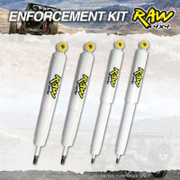 F + R 40mm RAW 4x4 Nitro Shock Absorbers for Landcruiser II RJ77 KZJ78 LJ78 79