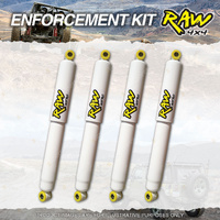 Front + Rear STD RAW 4x4 Nitro Shock Absorbers for Jeep CJ5 CJ6 DJ5 DJ6