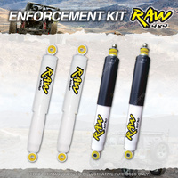 F + R 50mm RAW 4x4 Nitro Shock Absorbers for Holden Rodeo RA Ute Dual Cab 03-on