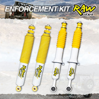 F + R 50mm RAW 4x4 Nitro Max Shock Absorbers for Toyota Fortuner GUN156R