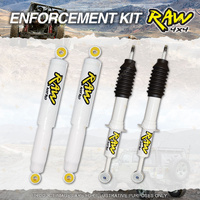 F + R 50mm RAW 4x4 Nitro Shock Absorbers for Foton Tunland Ute Dual Cab 2012 on