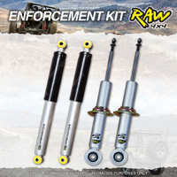 Front + Rear 50mm RAW 4x4 Predator Shock Absorbers for Ford Ranger PX III PX3