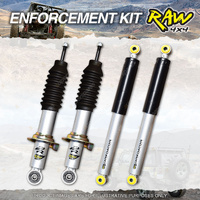 F + R 50mm RAW 4x4 Predator Shock Absorbers for Mercedes Benz X-Class 4Cyl 6Cyl