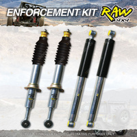 F + R 50mm RAW 4x4 Predator Shocks for Toyota Hilux Vigo GGN25 KUN25 GGN26 KUN26