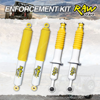 F + R 50mm RAW 4x4 Nitro Max Shock Absorbers for Toyota Hilux Vigo GGN KUN 25 26