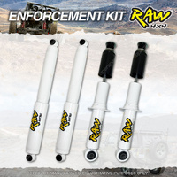 Front + Rear 0-50mm Lift RAW 4x4 Nitro Shock Absorbers for Mazda BT50 08/2020-On