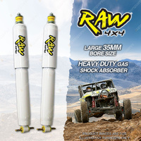 2 x Front 40mm RAW 4x4 Nitro Shock Absorbers for Jeep Grand Cherokee WG WJ ZG ZJ