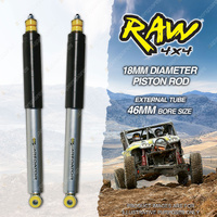 Rear 50mm RAW Predator Shock Absorbers for Mitsubishi Pajero NM NP NS NT NW NX