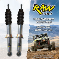 2 x Front 40mm RAW 4x4 Predator Shock Absorbers for LDV T60 Ute Dual Cab 2017 on