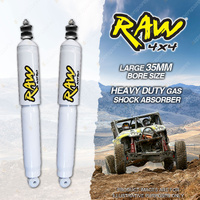 2 x Front 40mm Lift RAW 4x4 Nitro Shock Absorbers for Suzuki Jimny JB74 2018-on