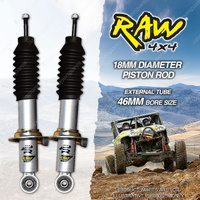 Front 50mm RAW 4x4 Predator Shock Absorbers for Mercedes-Benz X-Class 4CYL 6CYL