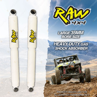 2 x Rear RAW 4x4 0-50mm Lift Nitro Shocks for Great Wall Cannon P9 Ute 2019-On