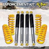 Raw 4x4 Predator Shocks Coil 50mm Lift Kit for Toyota Fortuner KUN51 TGN51