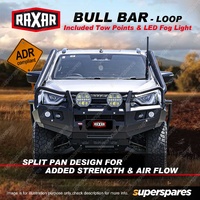 RAXAR Bull Bar Post Bar with Fog Light & Tow Points for Isuzu D-Max 2020-2024