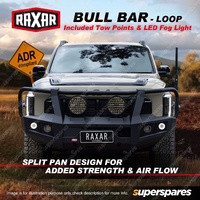 RAXAR Bull Bar with Loop & Lights & Tow Points for Kia Tasman XLINE XPRO 2025-On