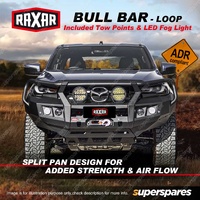 RAXAR Bull Bar Post Bar with Fog Light & Tow Points for Mazda BT-50 02/2025-On