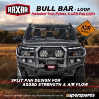 RAXAR Bull Bar Post Bar with Light & Tow Points for Mitsubishi Triton MV 2024-On