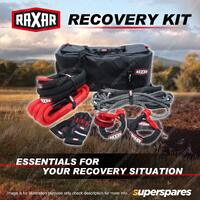 RAXAR Recovery Kit - Kinetic Rope & Gloves & Recovery Ropes Ring & Shackle & Bag