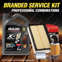 Oil Air Fuel Filter 5L PRO20W50 Oil Service Kit for Bmw 525I E34 6cyl 2.5L 88-90