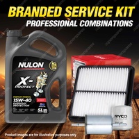 Oil Air Fuel Filter 5L PRO15W40 Oil Service Kit for Daewoo Lanos 4cyl 1.5L 97-03