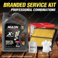 Oil Air Fuel Filter 5L PRO10W30 Engine Oil for Honda Jazz GD 4cyl 1.5L 02-08