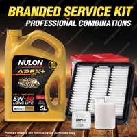 Oil Air Fuel Filter 5L APX5W30D1 Engine Oil for Hyundai I30 FD 4cyl 2L 07-13