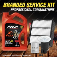 Oil Air Fuel Filter 5L XPR10W40 Oil Service Kit for Mitsubishi Lancer CG 4cyl 2L