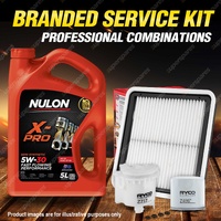 Oil Air Fuel Filter 5L XPR5W30 Oil Service Kit for Subaru Liberty BL9 2.5L 03-05