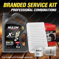 Oil Air Fuel Filter + 5L PRO10W30 Engine Oil for Toyota Corolla ZZE122R 1.8L