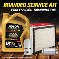 Ryco Oil Air Fuel Filter 7L APX5W30C23 Eng Oil for Volkswagen Caravelle T4 5Cyl