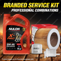Ryco Oil Air Fuel Filter 5L XPR15W40 Service Kit for Mitsubishi L300 Express SE