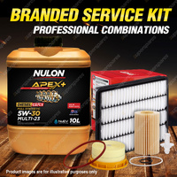Ryco Oil Air Fuel Filter 10L APX5W30C23 Engine Oil for Toyota Landcruiser VDJ200