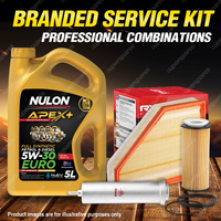 Ryco Oil Air Fuel Filter 5L APX5W30C3 Service Kit for BMW 330D E90 E92 E93 09-10