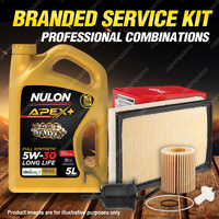 Ryco Oil Air Fuel Filter 5L APX5W30D1 Service Kit for Landcruiser Prado GRJ150R