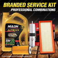 Ryco Oil Air Fuel Filter 5L APX5W30C3 Oil Service Kit for BMW 330D F30 F31 3.0L