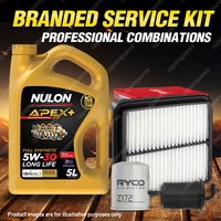 Ryco Oil Air Fuel Filter 5L APX5W30D1 Service Kit for Suzuki Grand Vitara SQ625