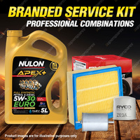Ryco Oil Air Fuel Filter 5L APX5W30C3 Eng. Oil Service Kit for Audi A6 C4 C5 V6
