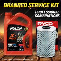 Ryco Oil Filter 5L XPR15W50 Engine Oil Service Kit for Bmw 320I 535Is 735I 735Il