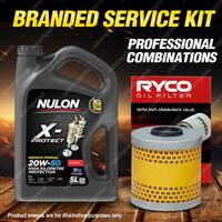 Ryco Oil Filter 5L PRO20W50 Engine Oil Service Kit for Bmw 318I 318Is E30 E36