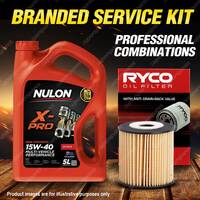 Ryco Oil Filter 5L XPR15W40 Eng. Oil Service Kit for Volvo S40 S70 LS55 V40 V70