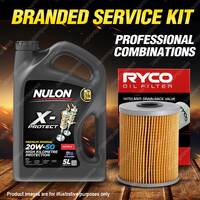 Ryco Oil Filter 5L PRO20W50 Engine Oil Service Kit for Volkswagen Golf MkIII VR6