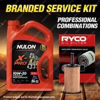 Ryco Oil Filter 5L XPR10W30 Engine Oil Service Kit for Peugeot 206 XRS XT XTS