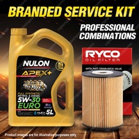 Ryco Oil Filter 5L APX5W30C3 Engine Oil Service Kit for Volkswagen Passat 3B V5