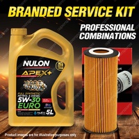 Ryco Oil Filter 5L APX5W30C3 Engine Oil Service Kit for Audi A6 C6 S4 B8 S5 8T