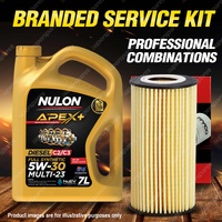 Ryco Oil Filter 7L APX5W30C23 Eng. Oil Service Kit for Volvo C30 S40 V50 Xc90 D5