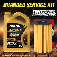 Ryco Oil Filter 5L APX5W30C1 Engine Oil Service Kit for Jaguar S Xf X250 V6