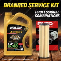 Ryco Oil Filter 5L APX5W30C3 Engine Oil Kit for Mercedes Benz E250Cgi Slk200